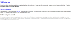 Desktop Screenshot of free-mp3.cz